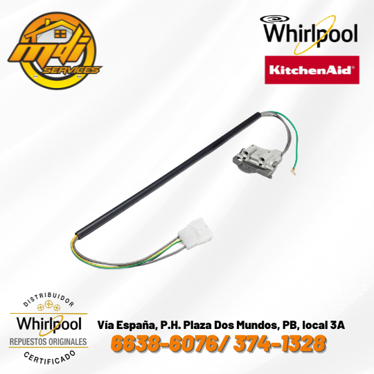 SWITCH PUERTA LAVADORA WHIRLPOOL 3949247